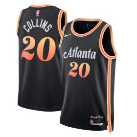 Dres Atlanta Hawks John Collins 20 Nike 2022-23 City Edition Crno Swingman